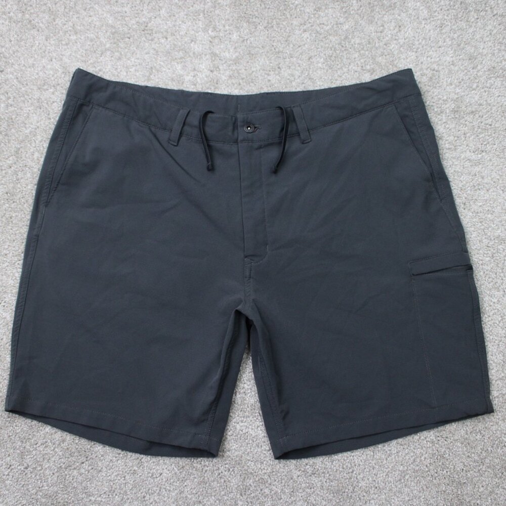 North Face Shorts Mens 40 Gray Rolling Sun Packable Performance Hybrid FlashDry